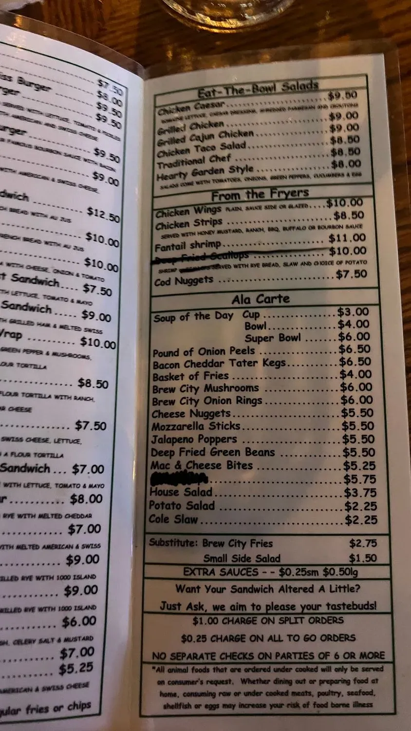 Menu 3