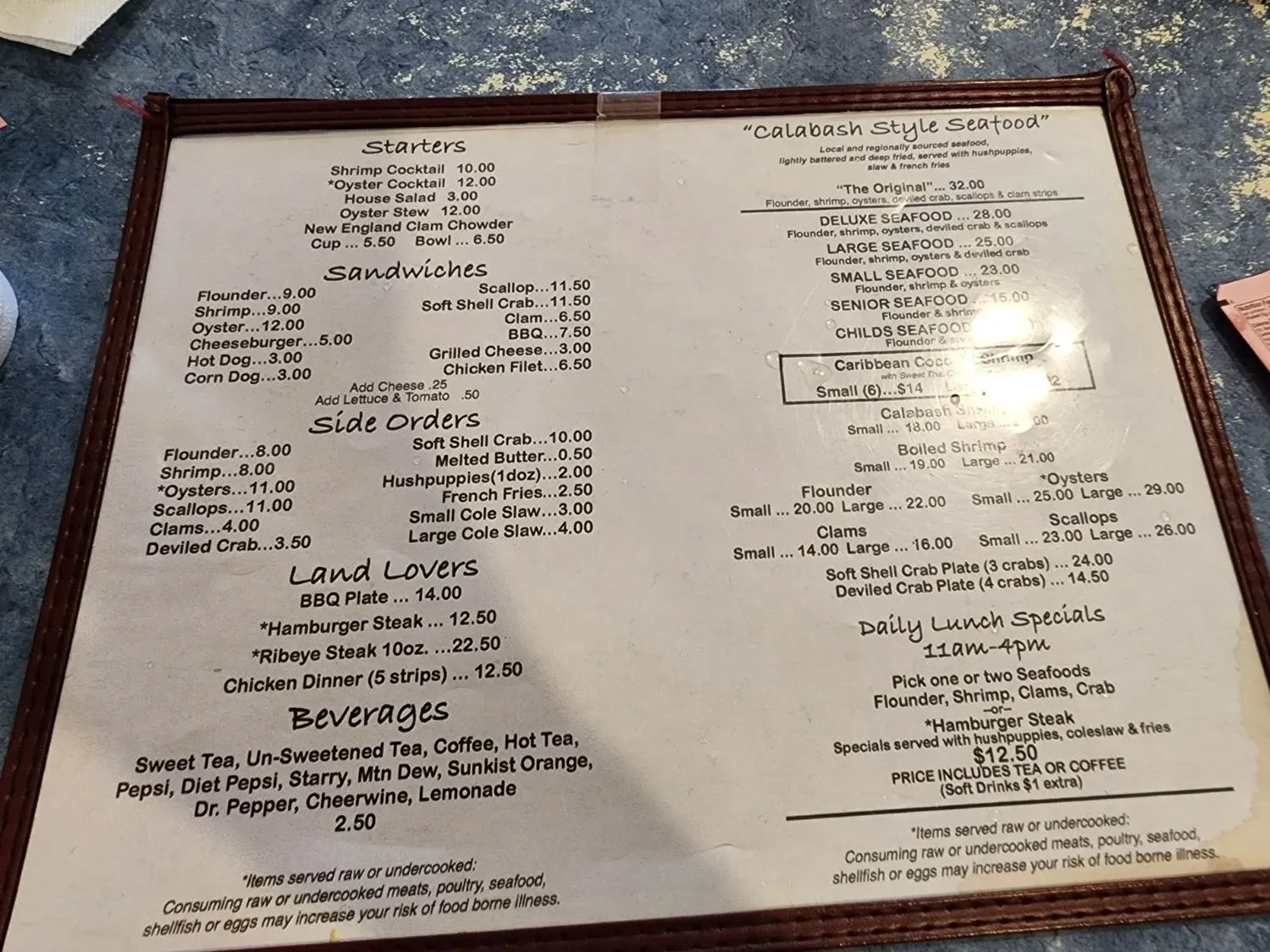 Menu 4