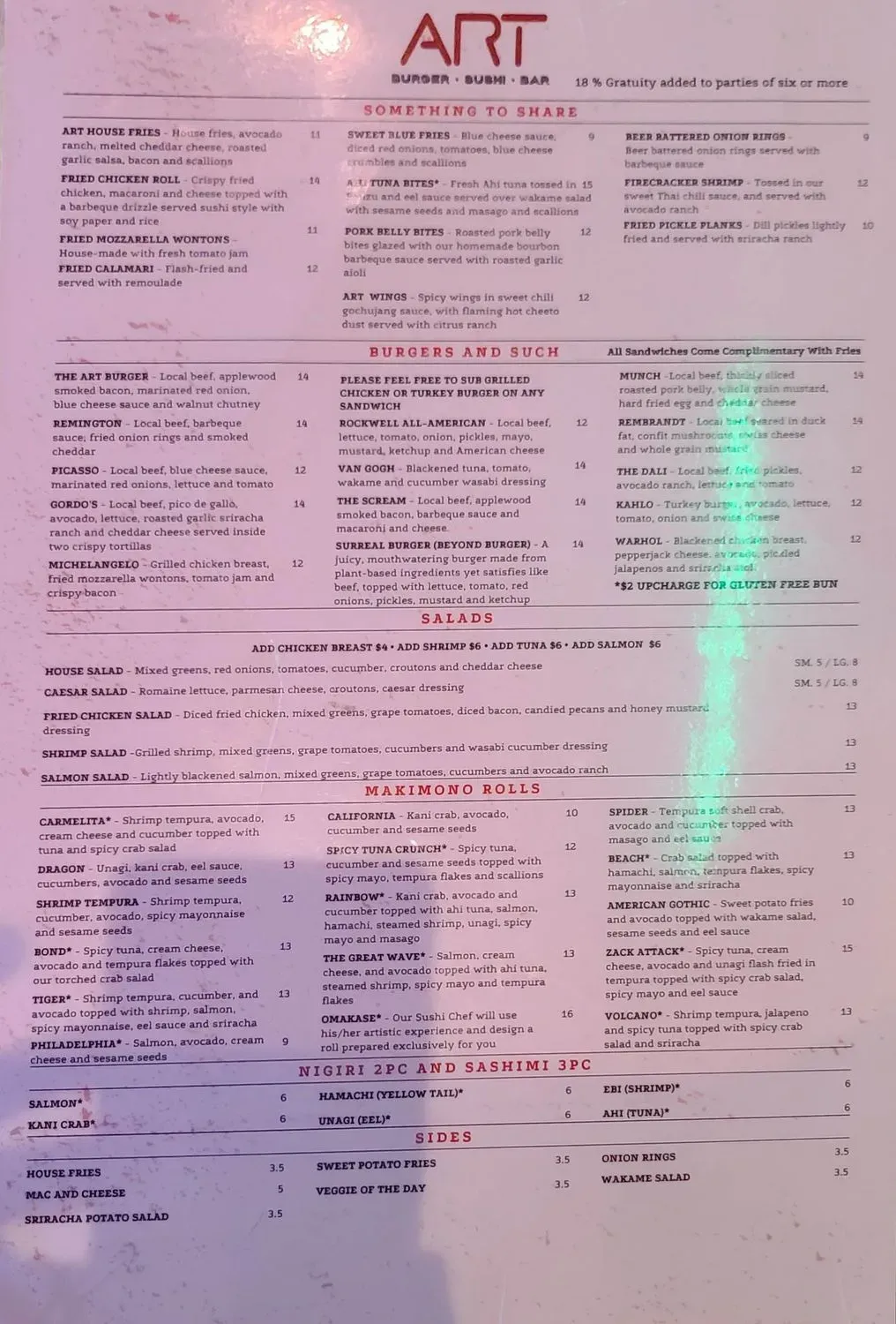 Menu 4