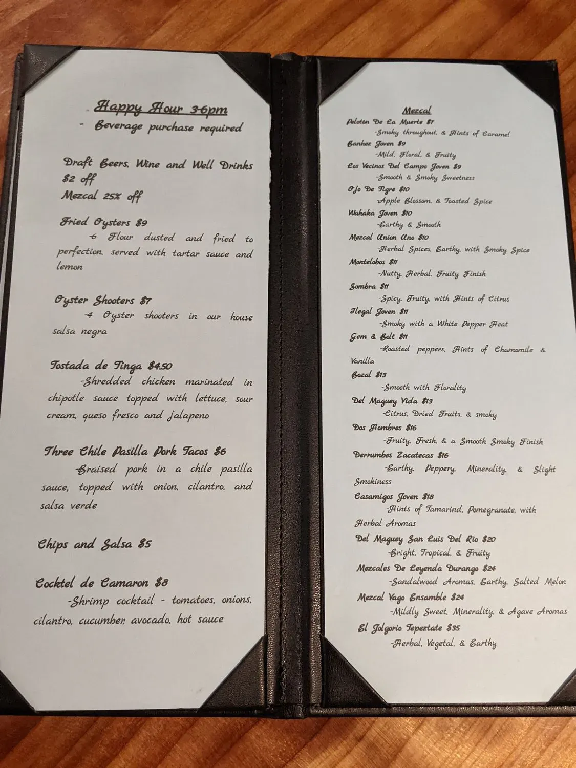 Menu 4