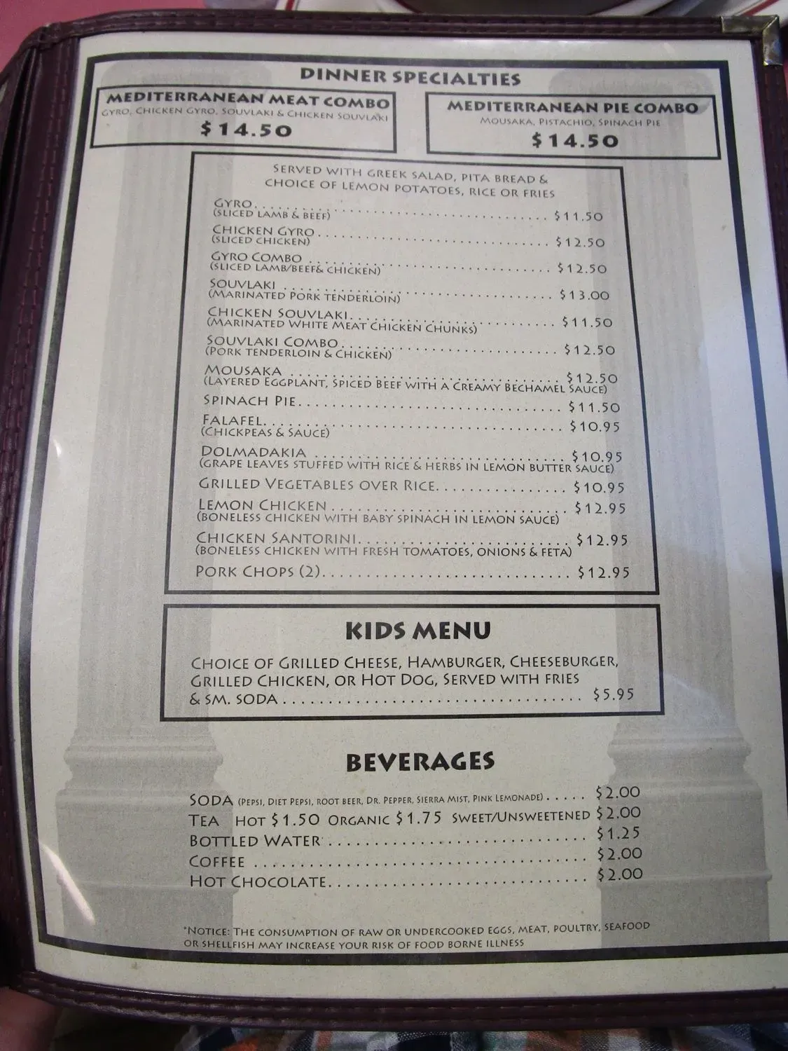 Menu 6