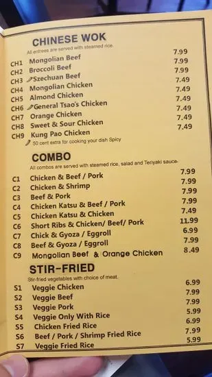 Menu 4