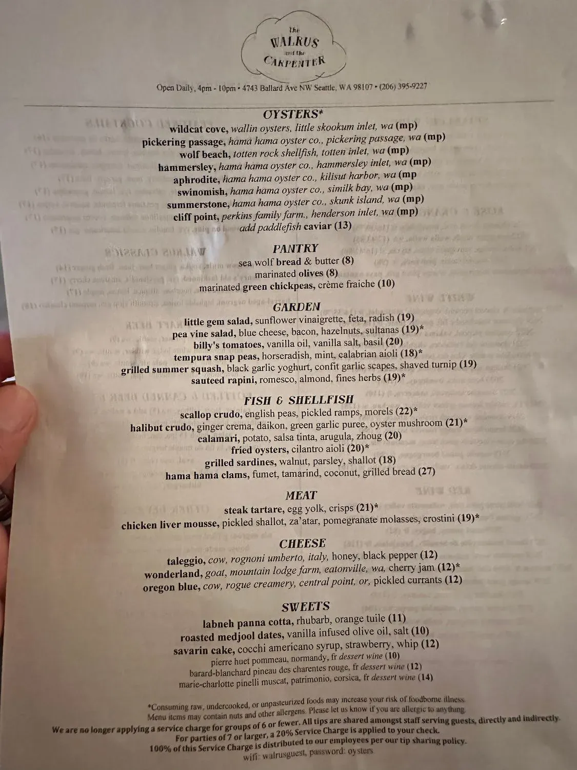 Menu 6