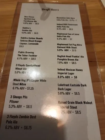 Menu 4