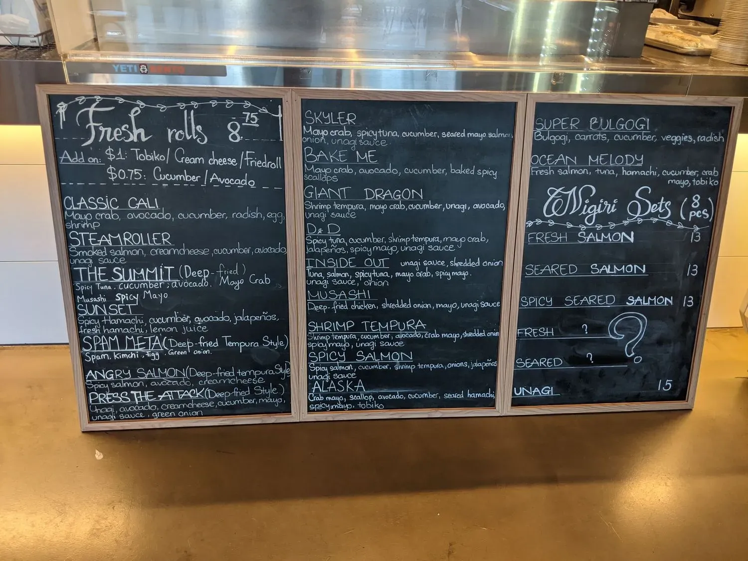 Menu 6