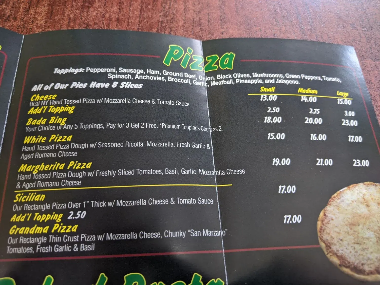 Menu 4