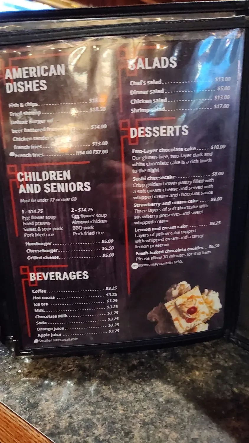 Menu 4