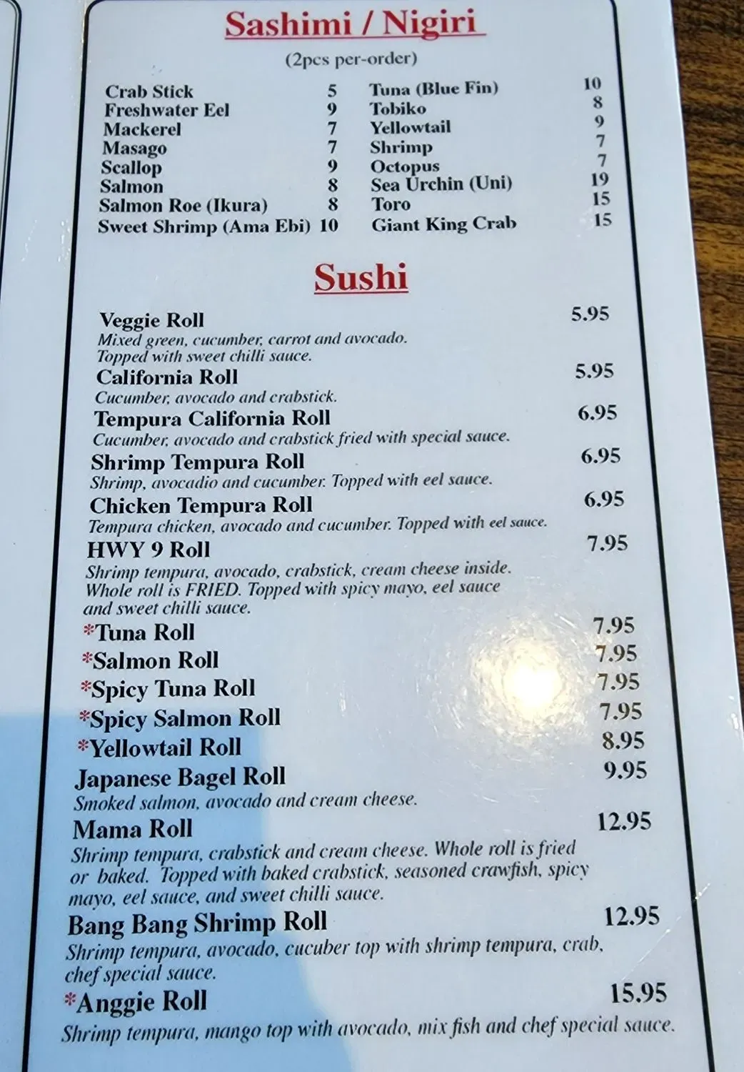 Menu 4