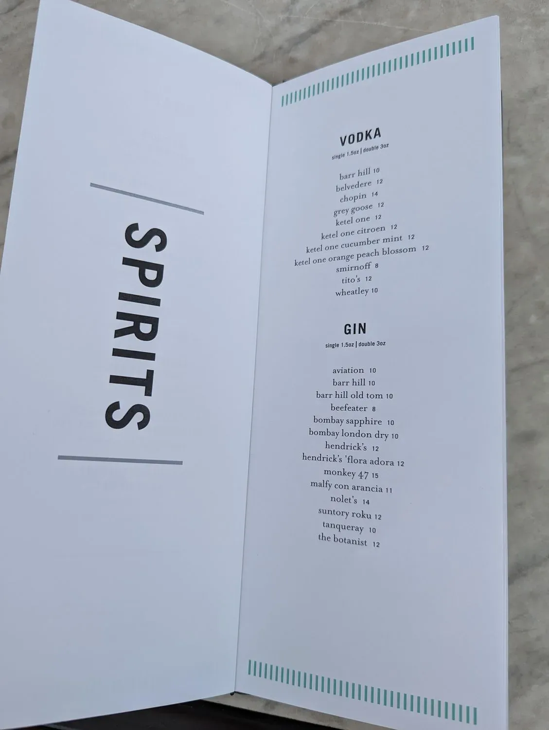 Menu 6