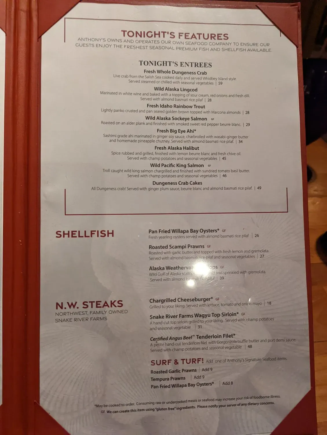 Menu 6