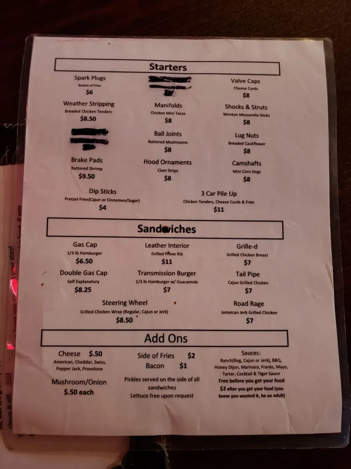 Menu 4