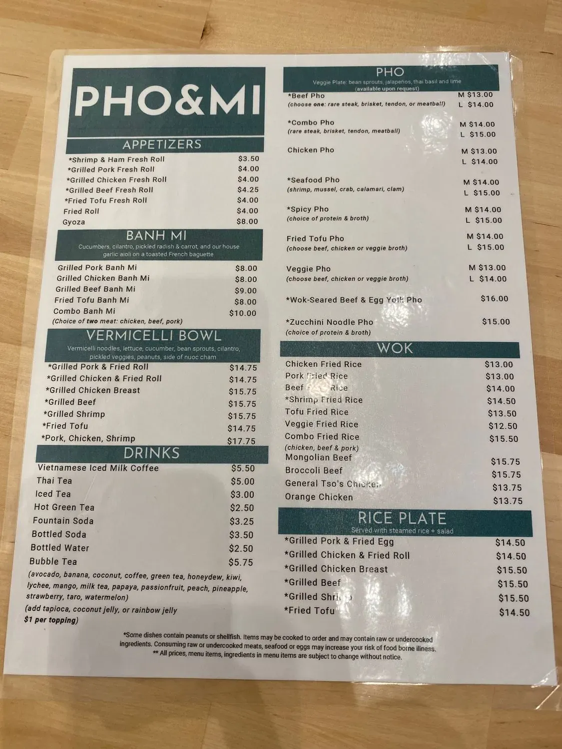 Menu 4