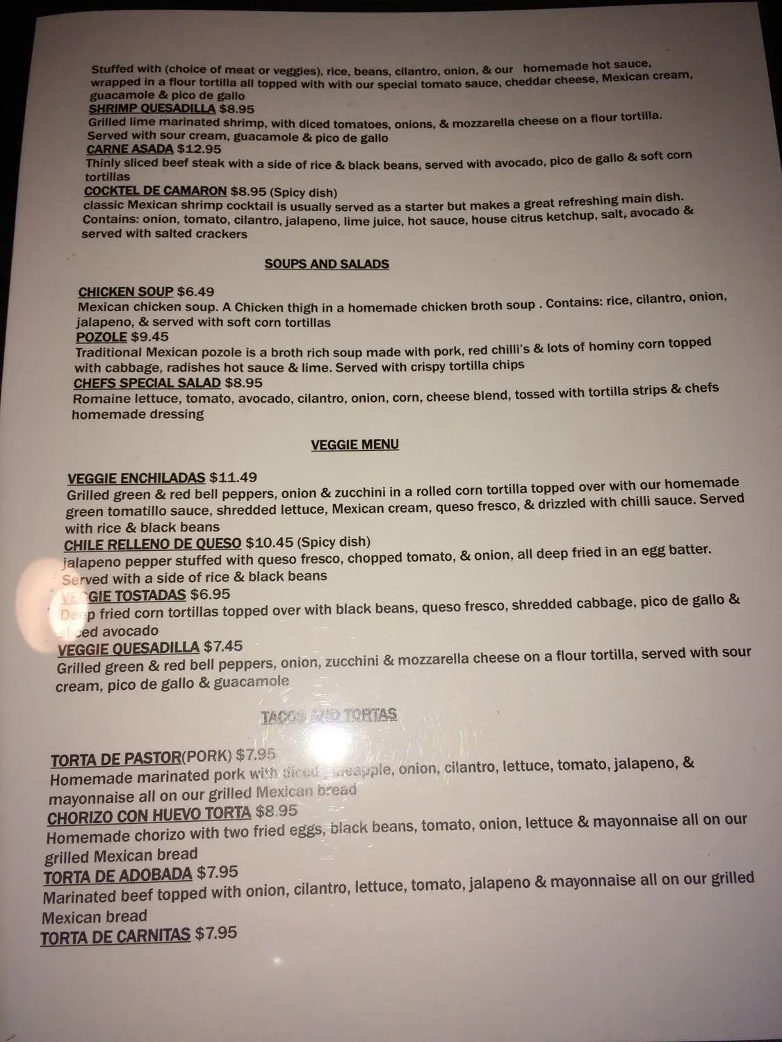 Menu 6