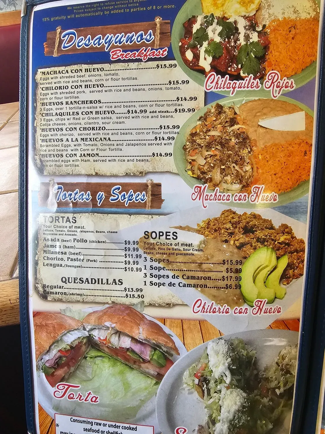 Menu 4