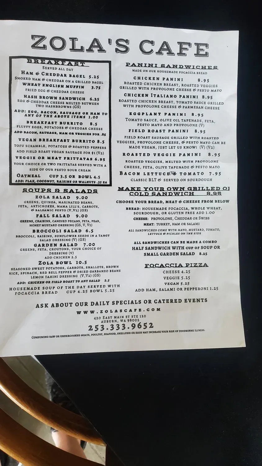 Menu 4