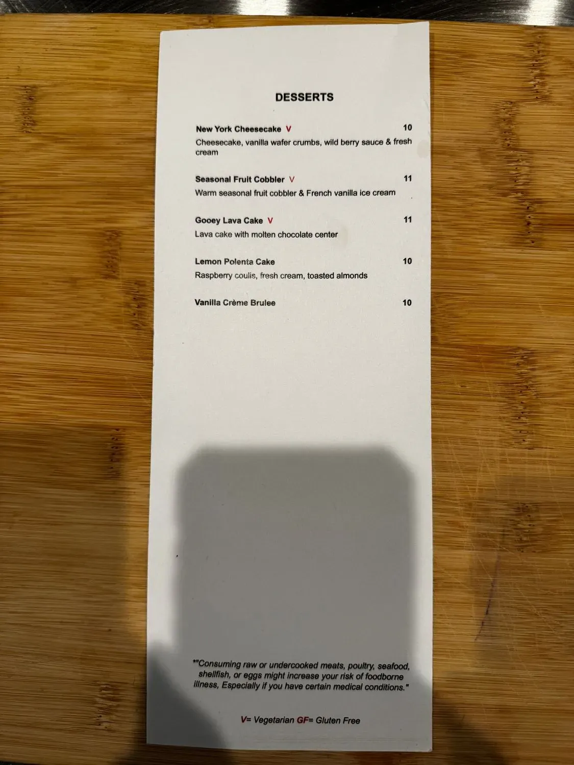 Menu 4