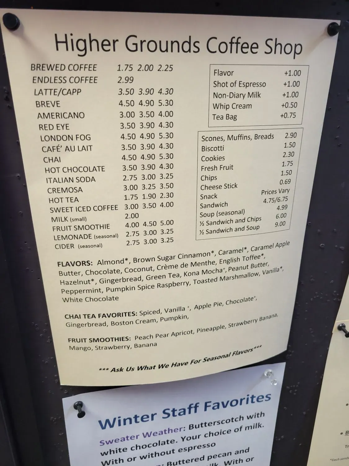 Menu 4