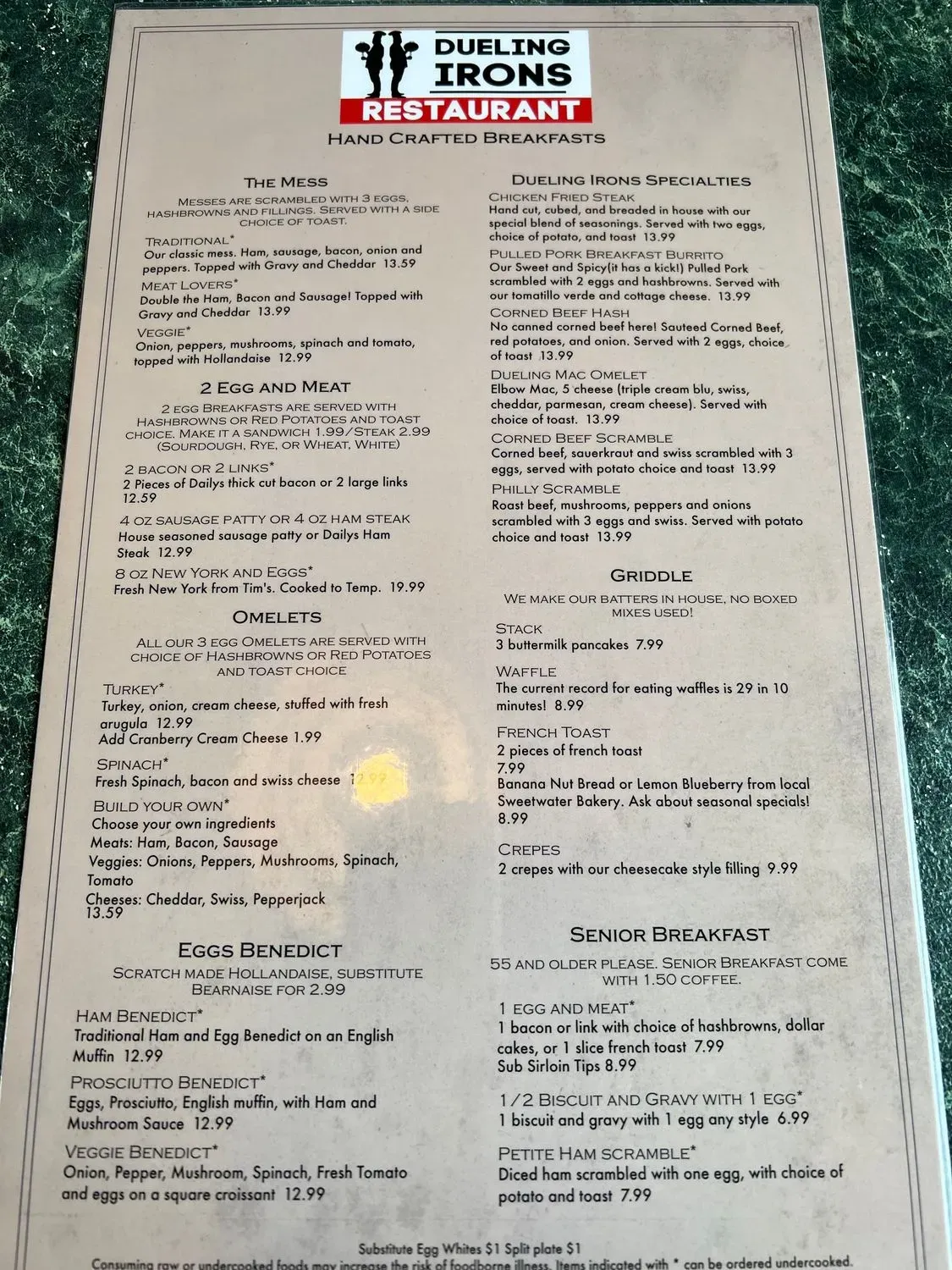 Menu 6