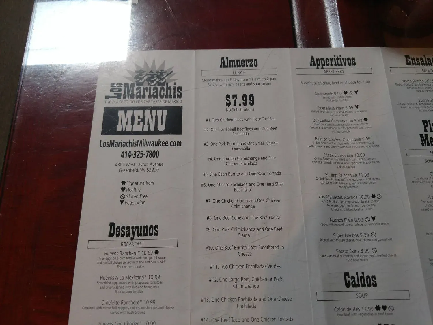 Menu 6