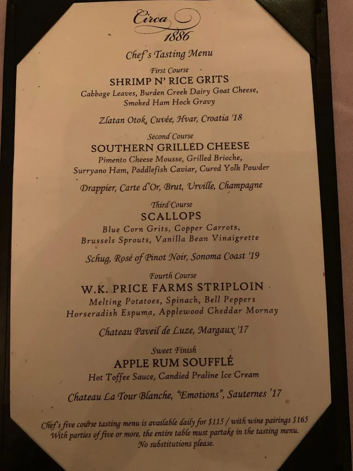 Menu 6