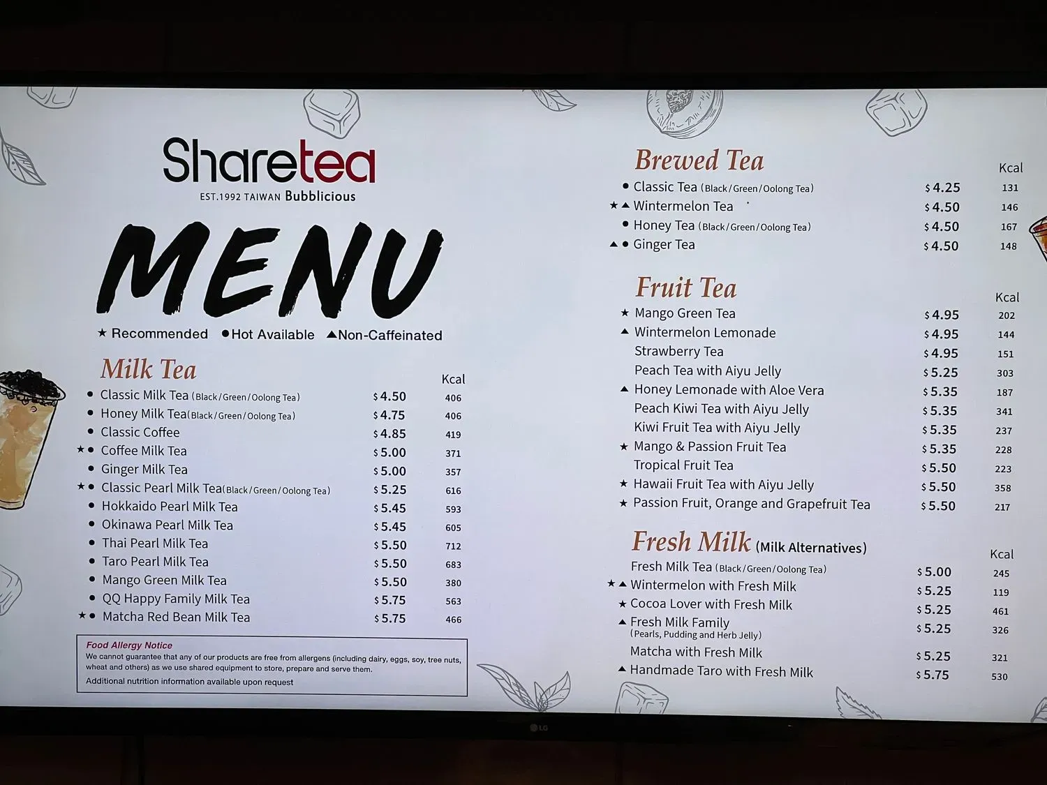 Menu 3