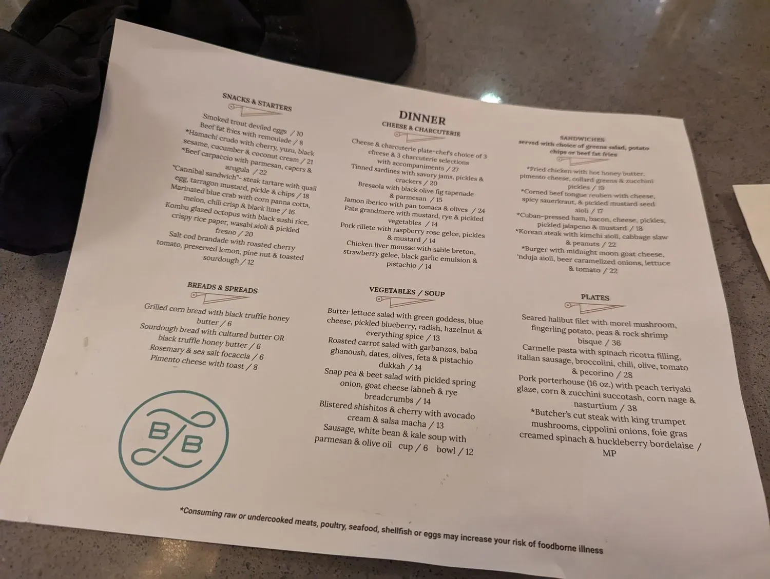 Menu 6