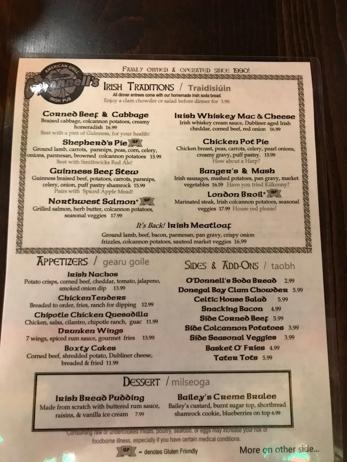 Menu 6