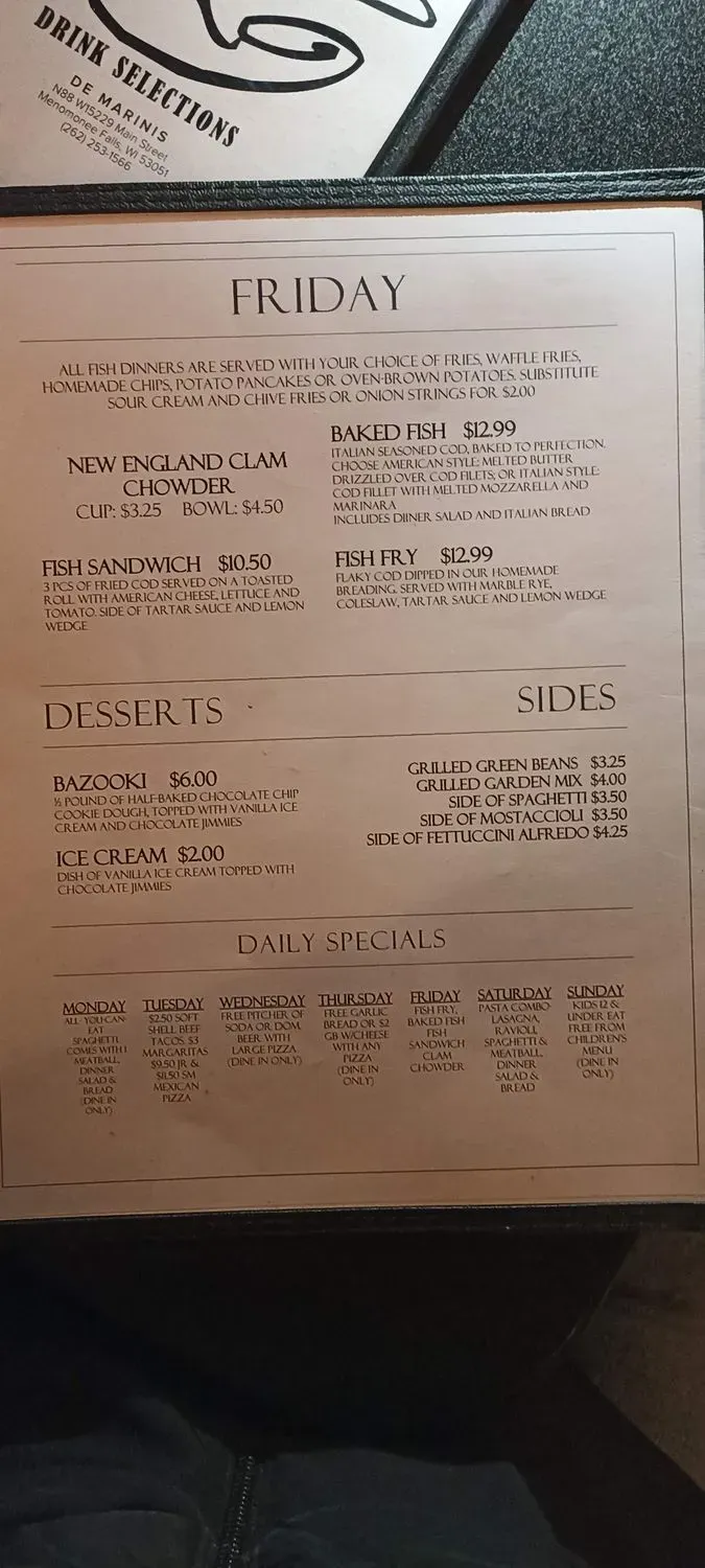 Menu 4