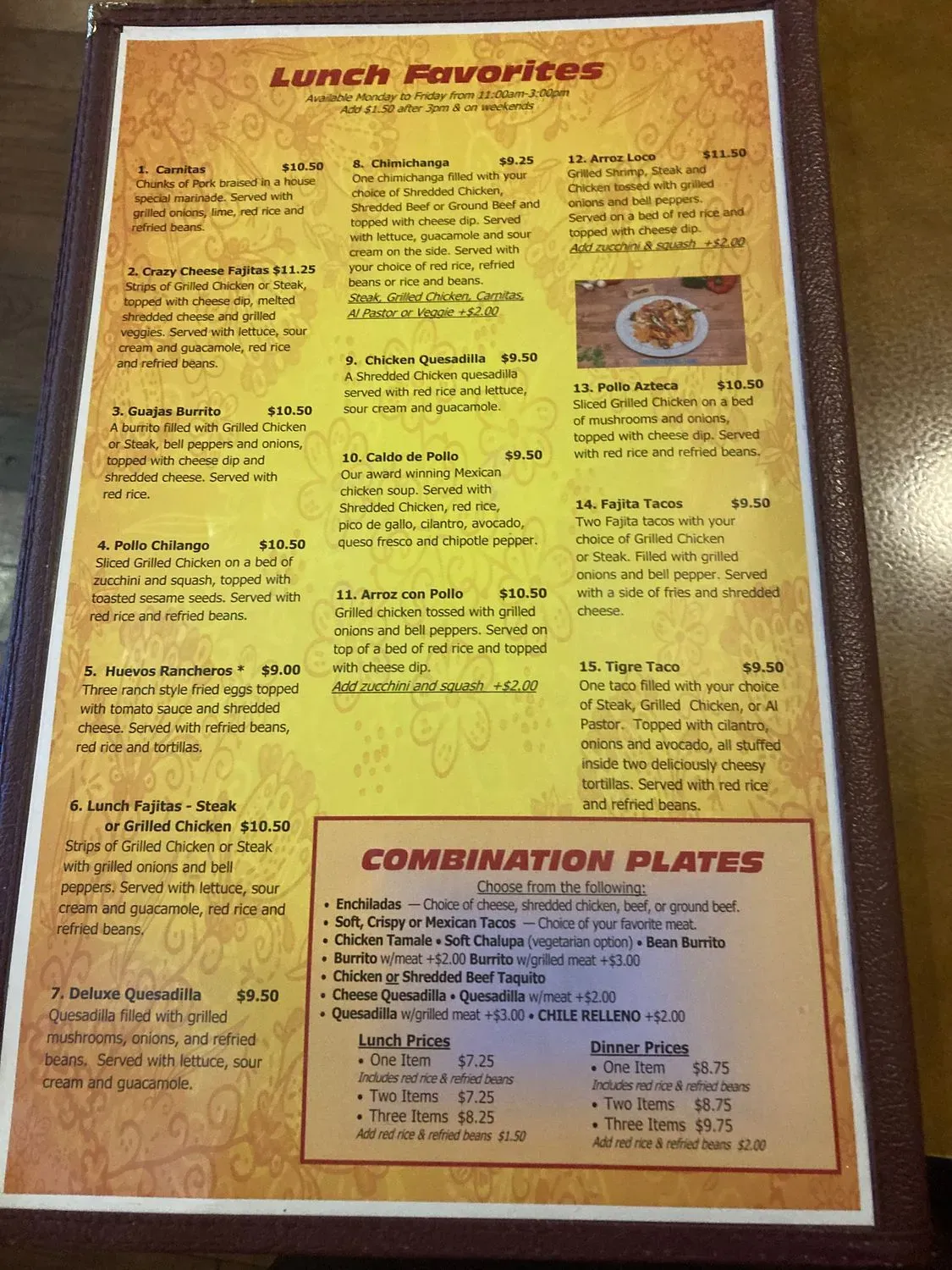 Menu 6