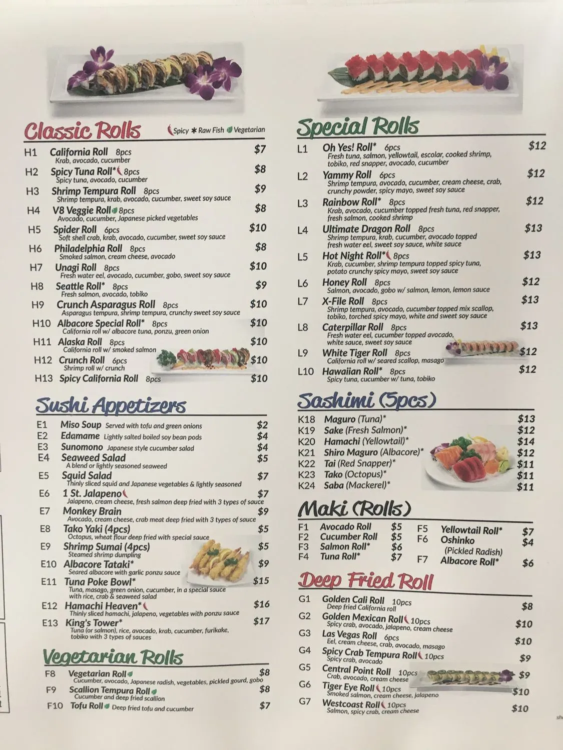 Menu 6