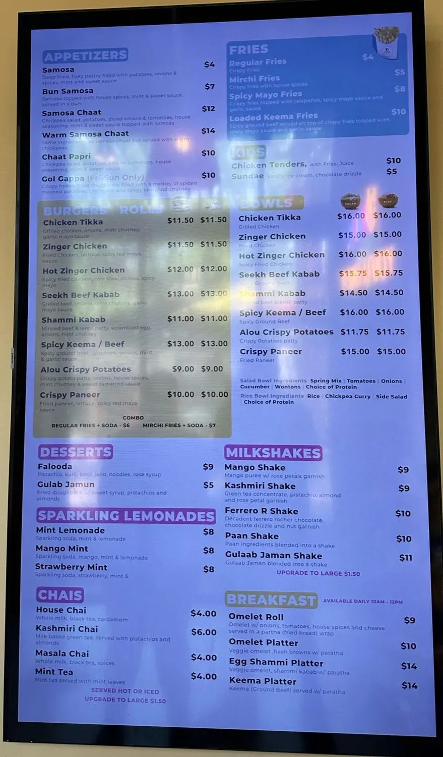 Menu 4