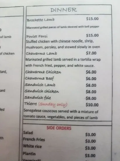 Menu 4