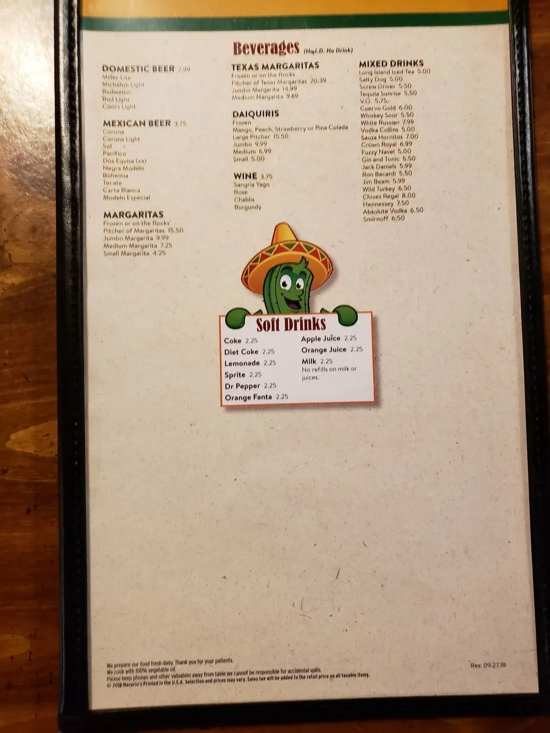 Menu 3