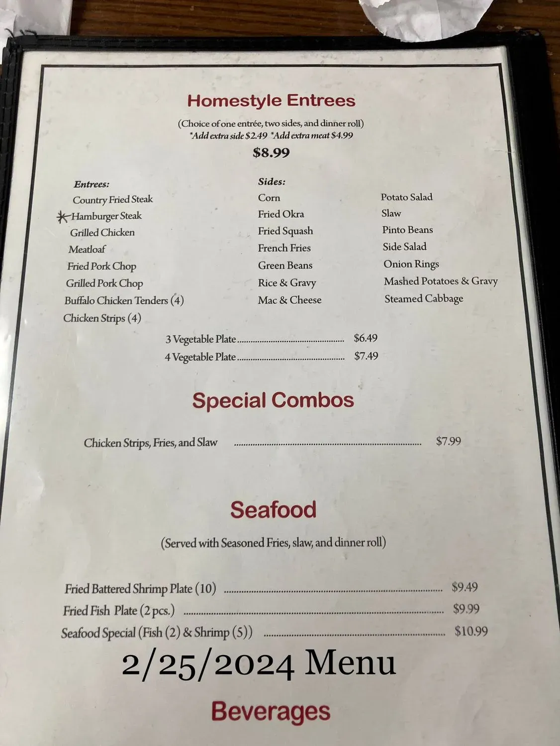 Menu 3