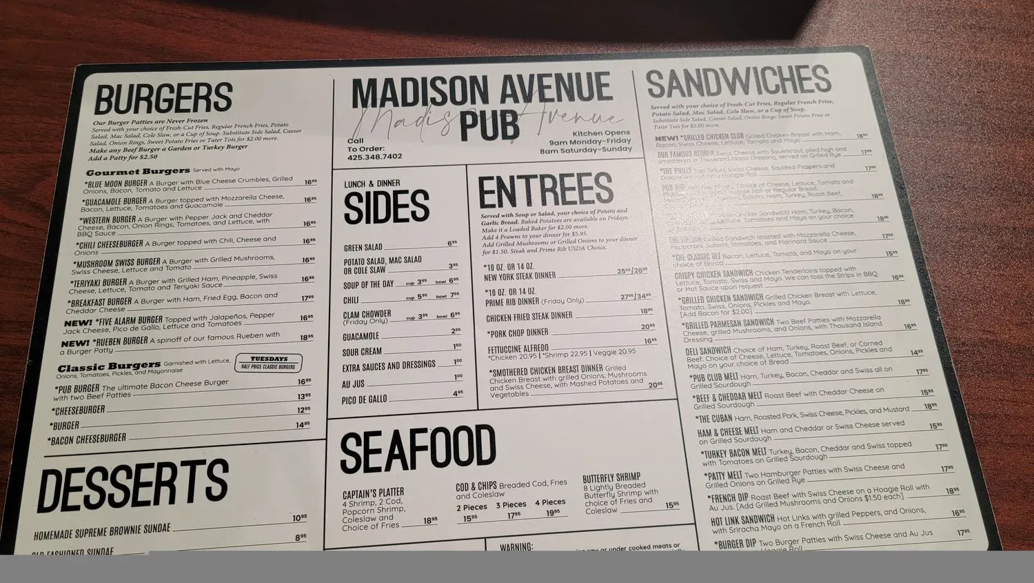 Menu 4