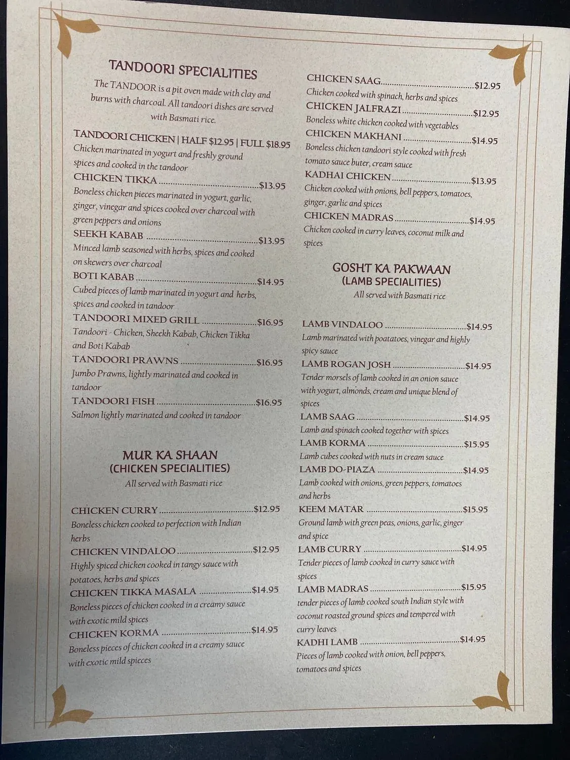 Menu 4