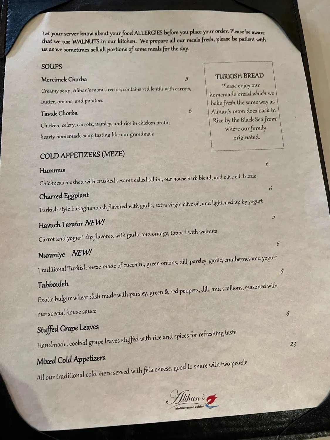 Menu 3