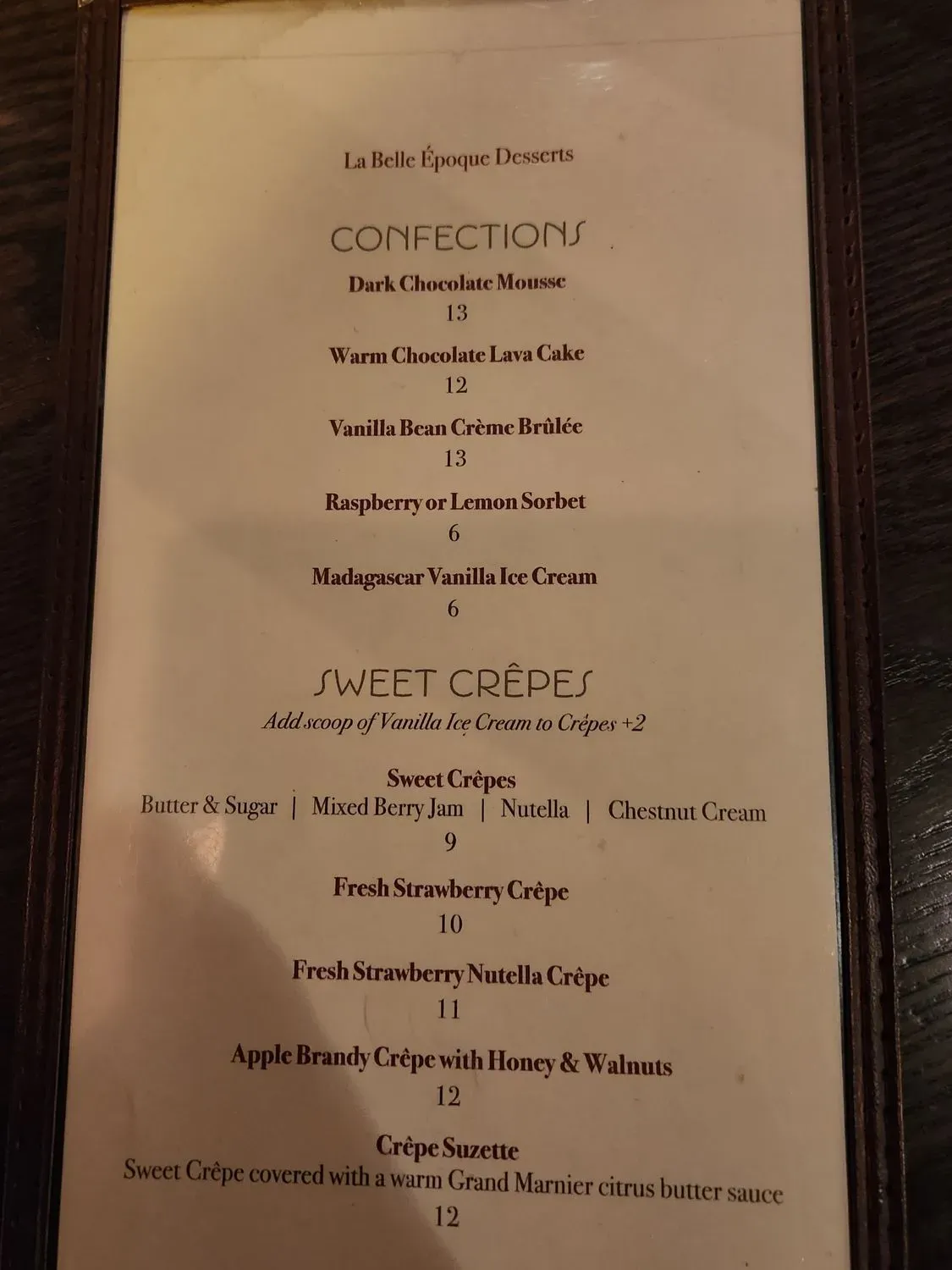 Menu 4