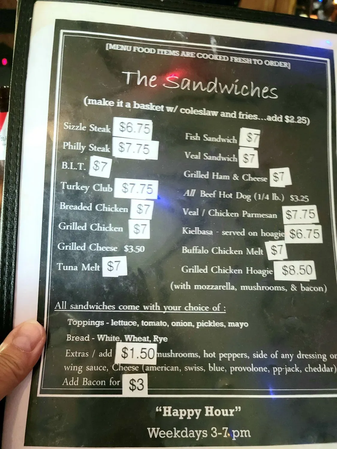 Menu 3