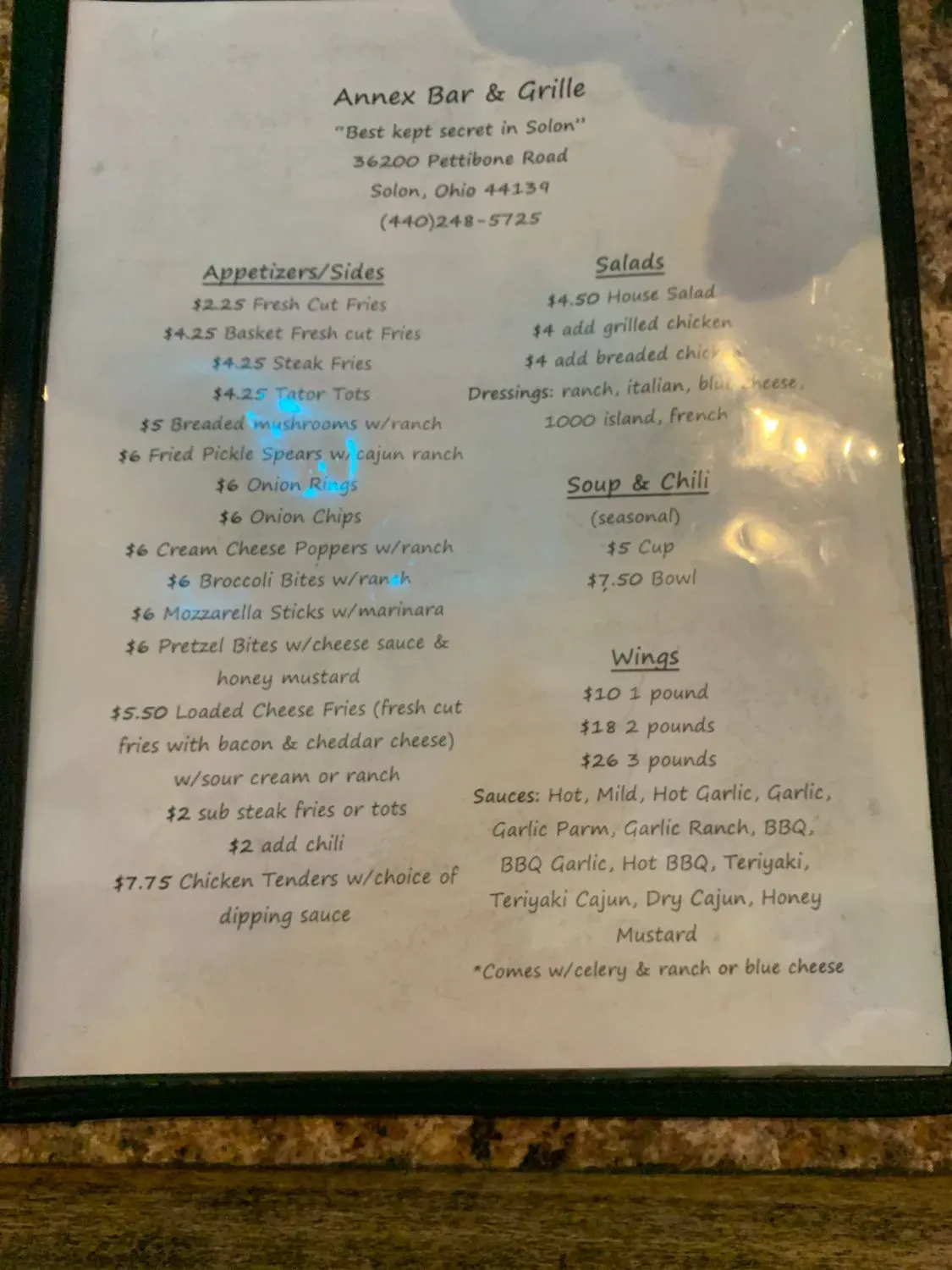 Menu 4