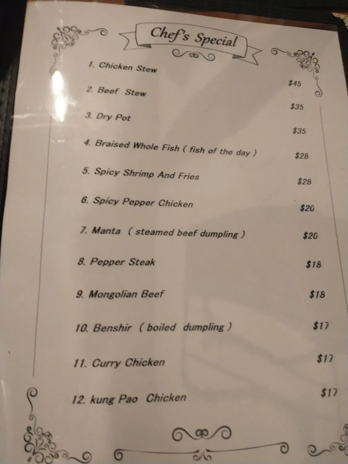 Menu 3