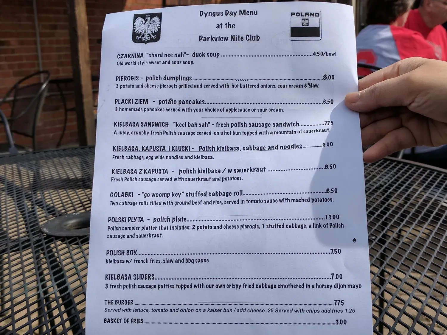 Menu 6