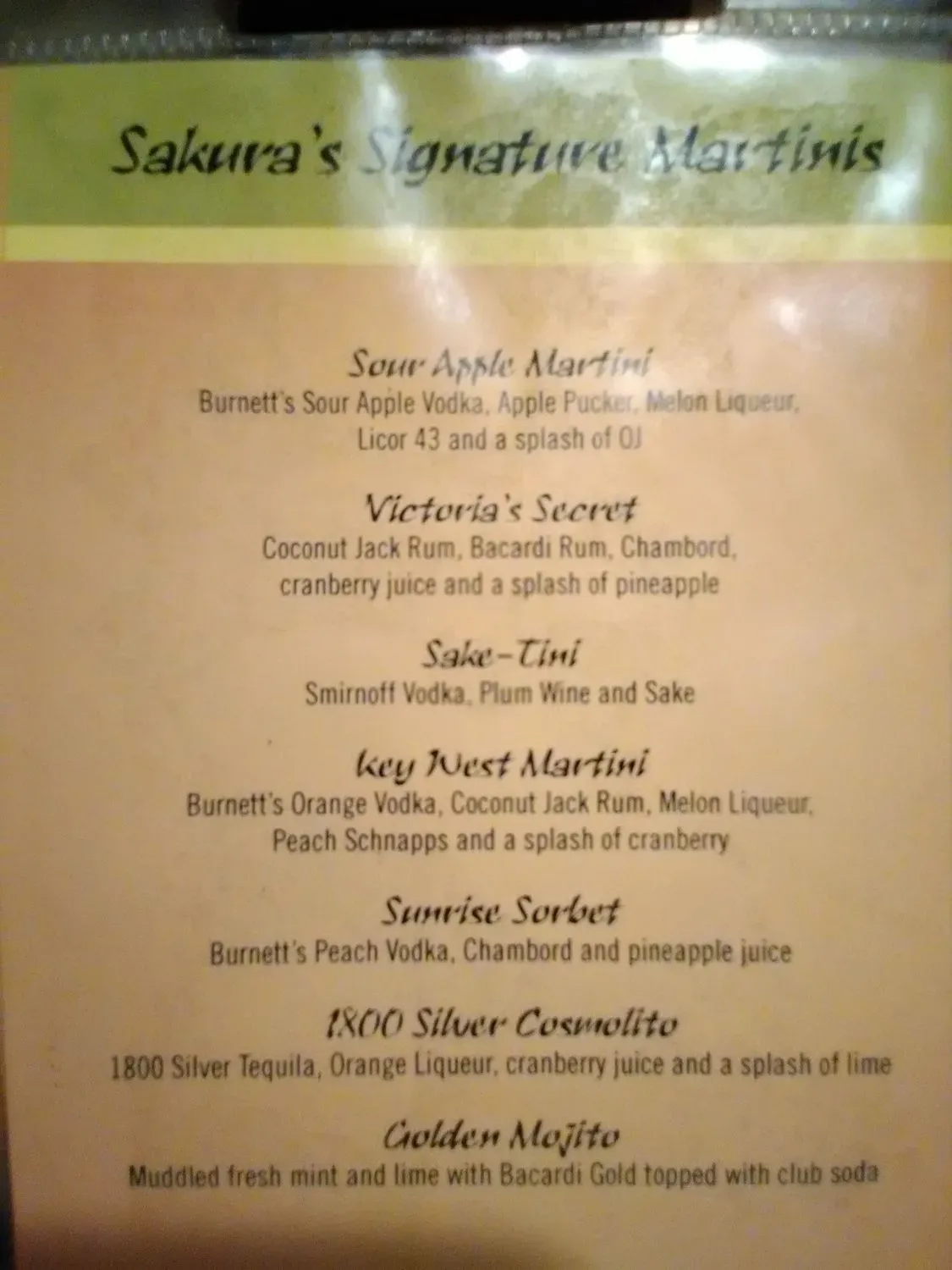 Menu 6