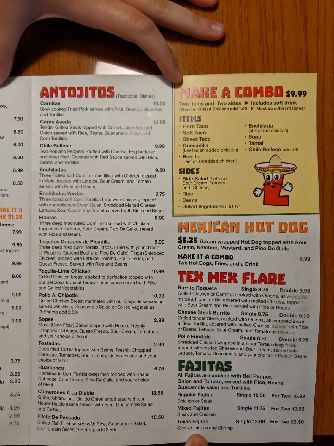 Menu 6