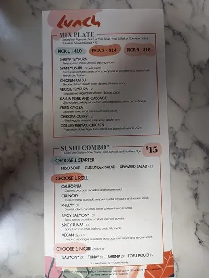 Menu 6