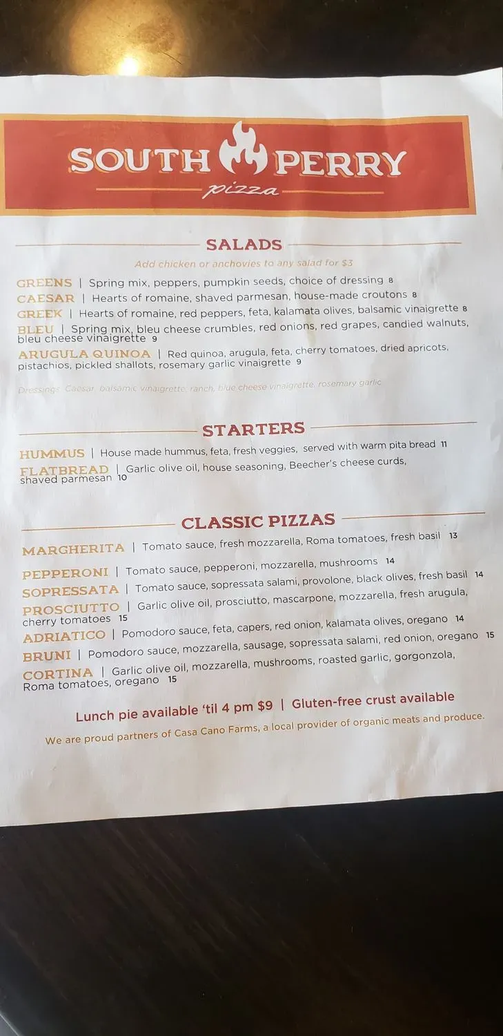 Menu 4