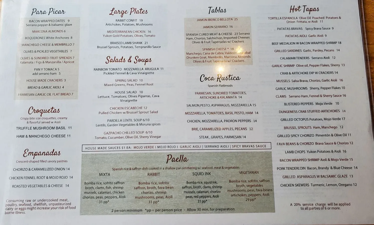 Menu 3