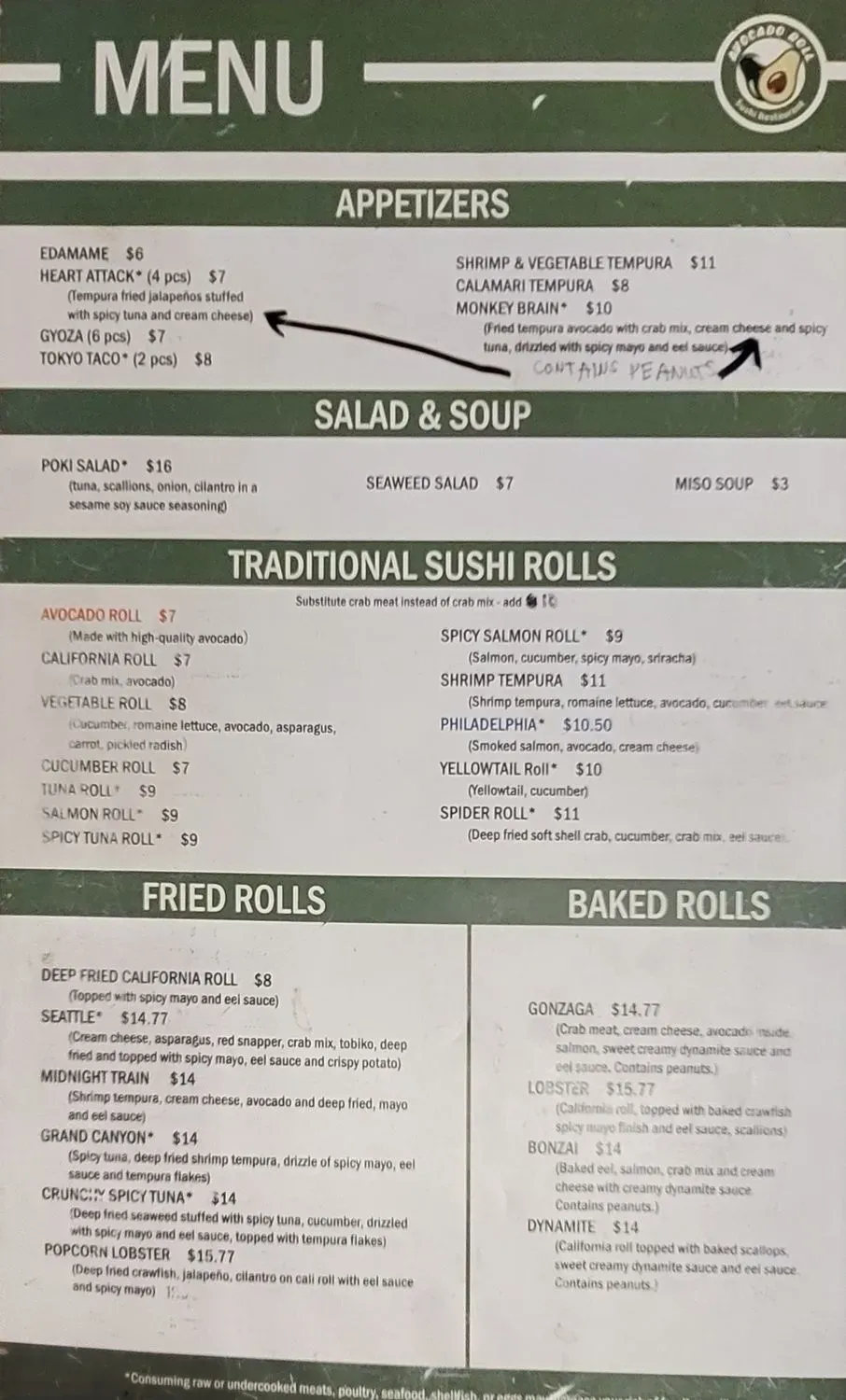 Menu 4