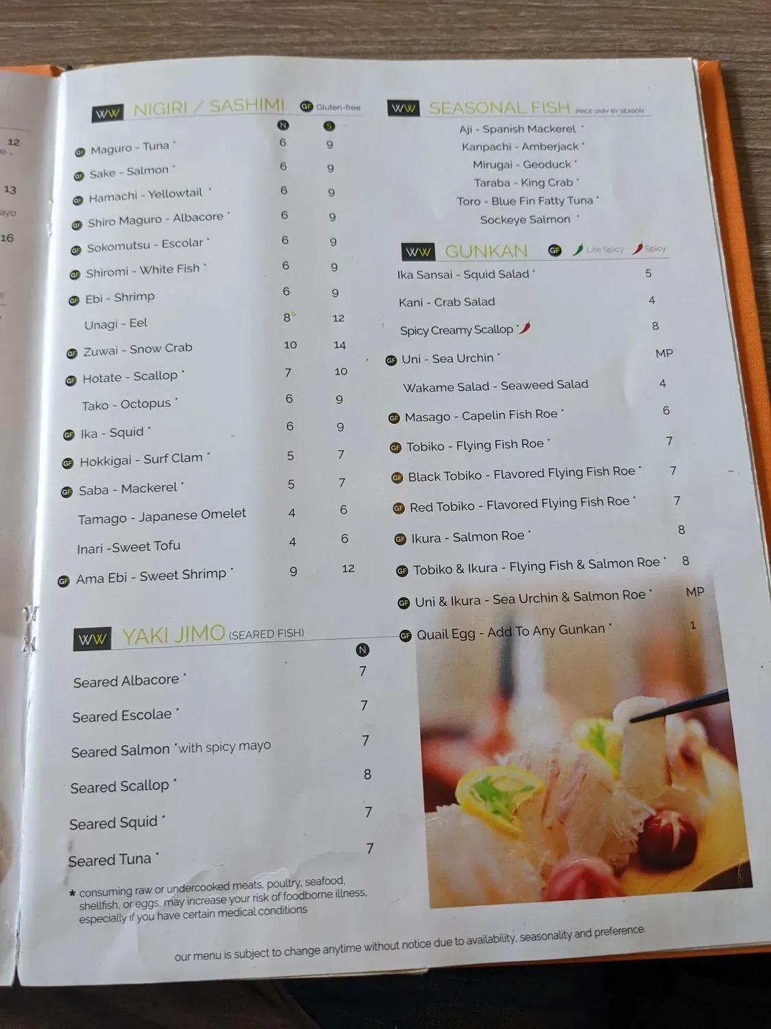 Menu 4