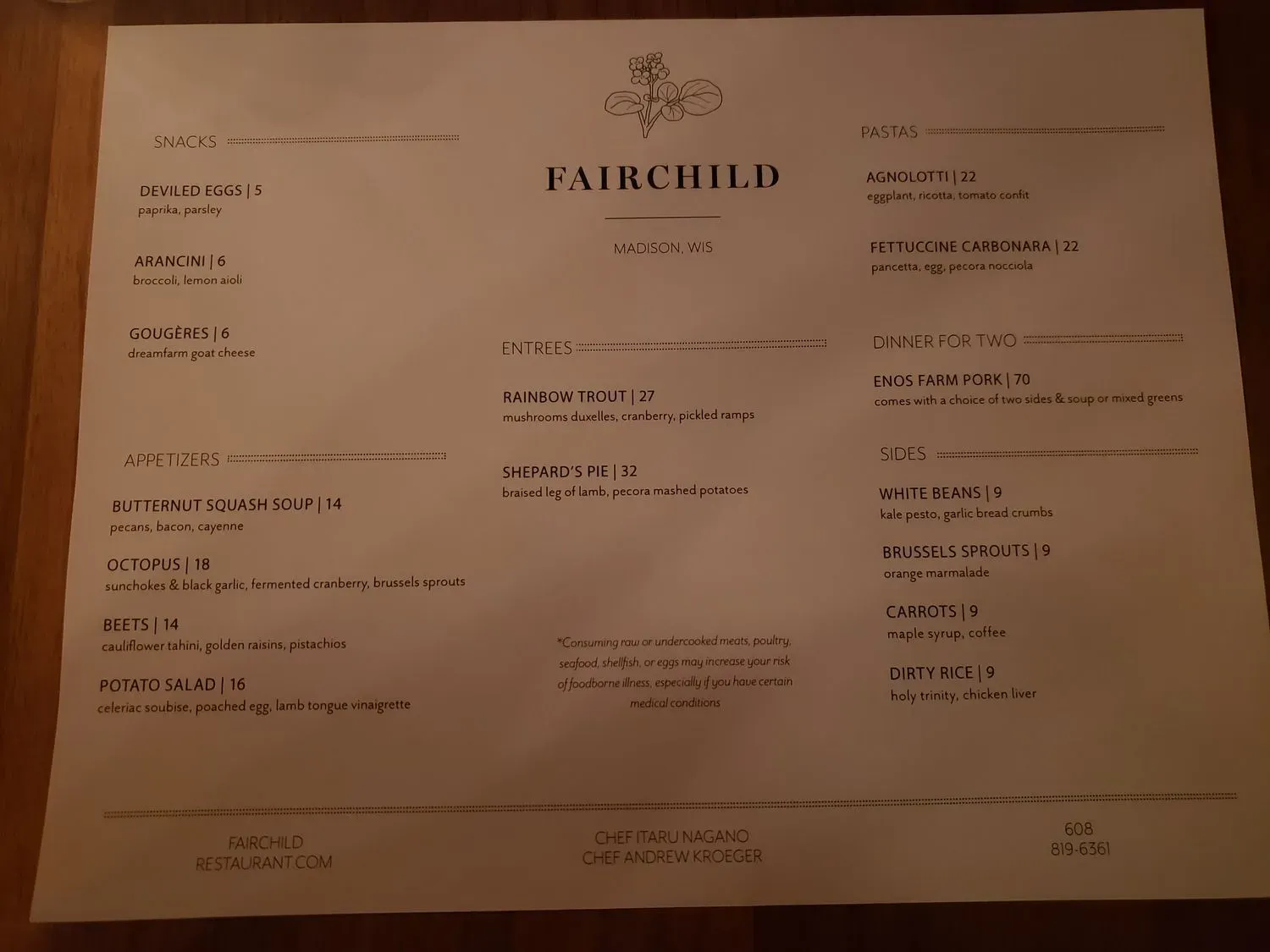 Menu 4